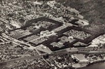 Friedhof Hörnli Luftaufnahme 1957