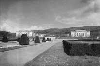 Friedhof Hörnli Zentrale Achse um 1946