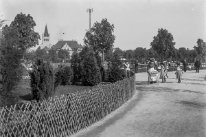 Schützenmattpark gegen Pauluskirche, vor 1925